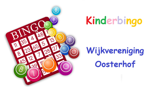 Kinderbingo wijkvereniging Oosterhof