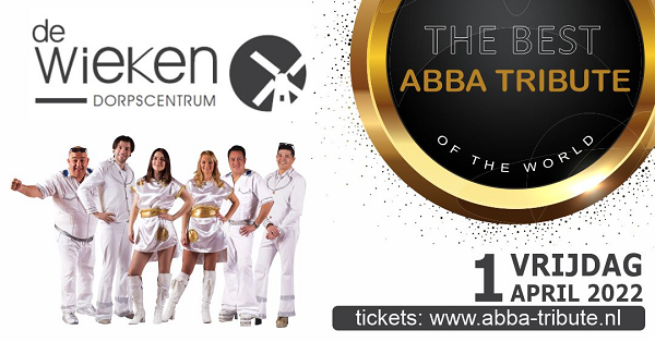 1 april – Abba Tribute in Dorpscentrum De Wieken Vaassen Actief geeft twee keer 2 kaarten weg !