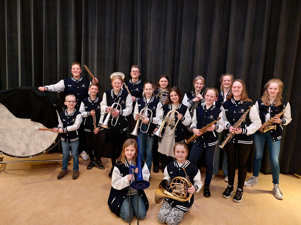 Jeugdorkest VFC in een nieuw jasje gestoken