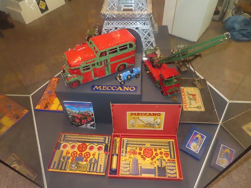 Meccano van Robert in het Museum Vaassen Historie