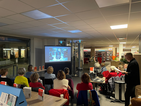 Interessante historische lezing bij bibliotheek Vaassen