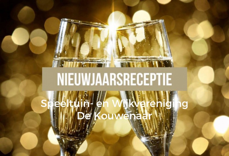 Nieuwjaarsreceptie  bij Speeltuin-wijkvereniging de Kouwenaar