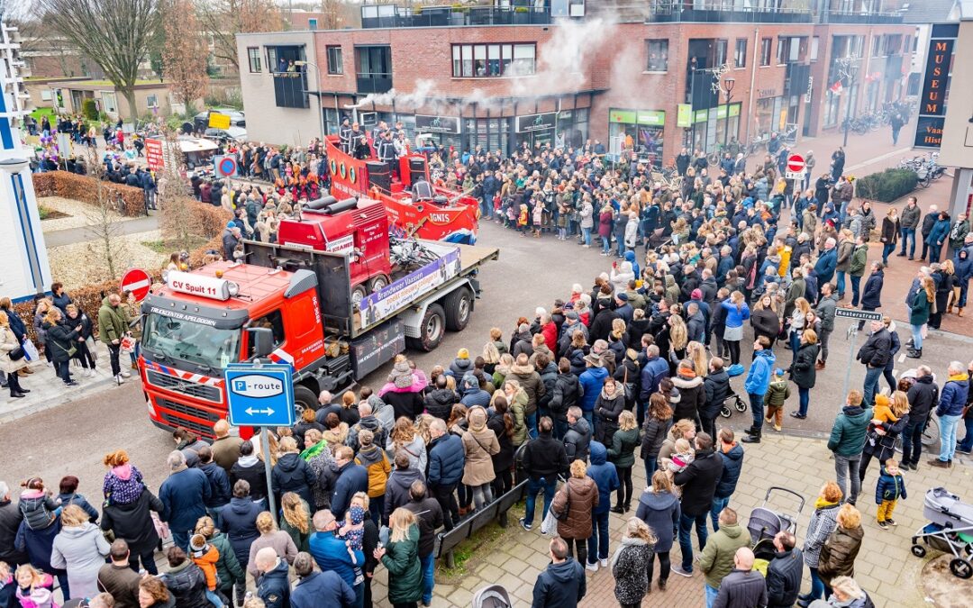 Carnavalsoptocht Vaassen komt door aanpassing route twee keer door centrum