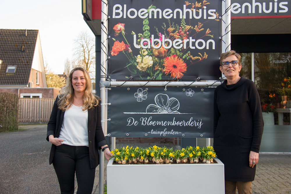 Samenwerking Bloemenhuis Labberton en De Bloemenboerderij gaat 6 april van start!