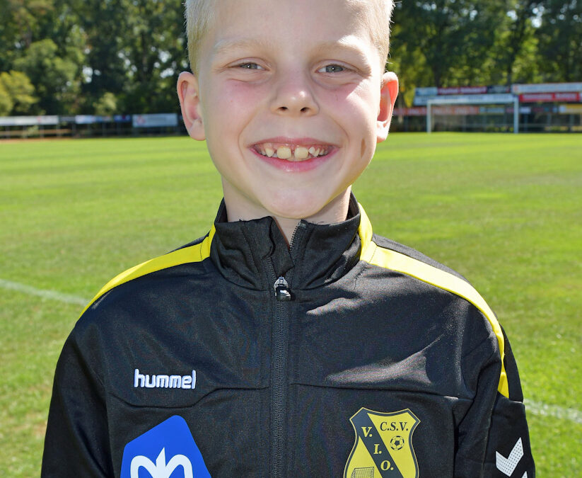 Pupil van de week bij VIOS Vaassen is Stijn Jansen