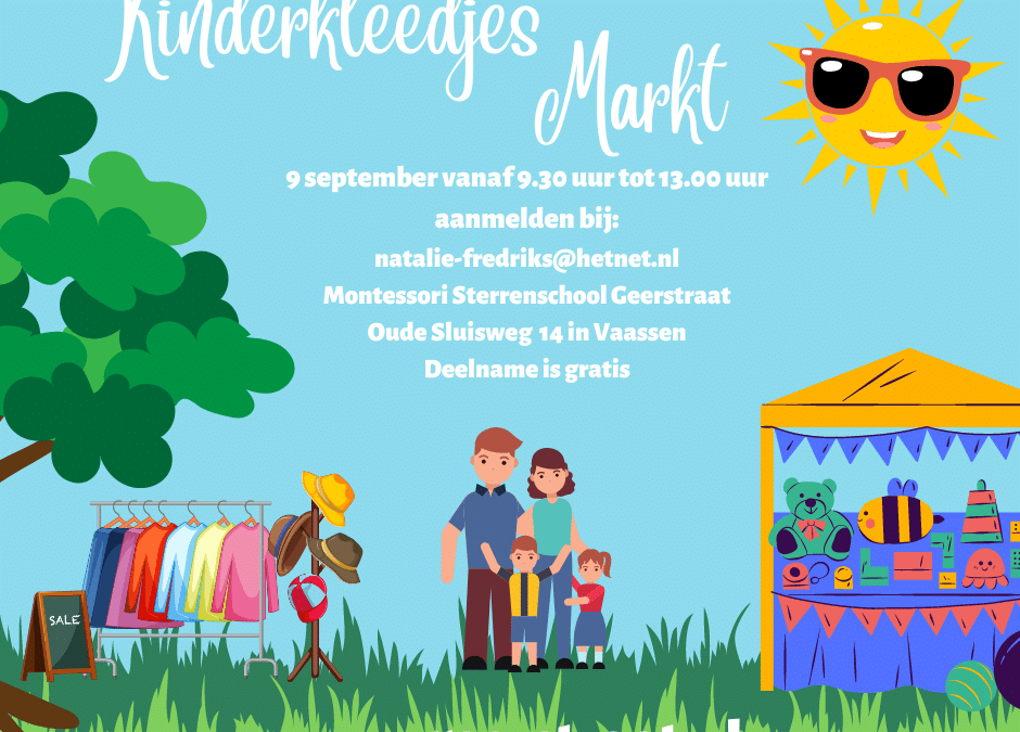 Kinderkleedjesmarkt Buurdraad Geerstraat