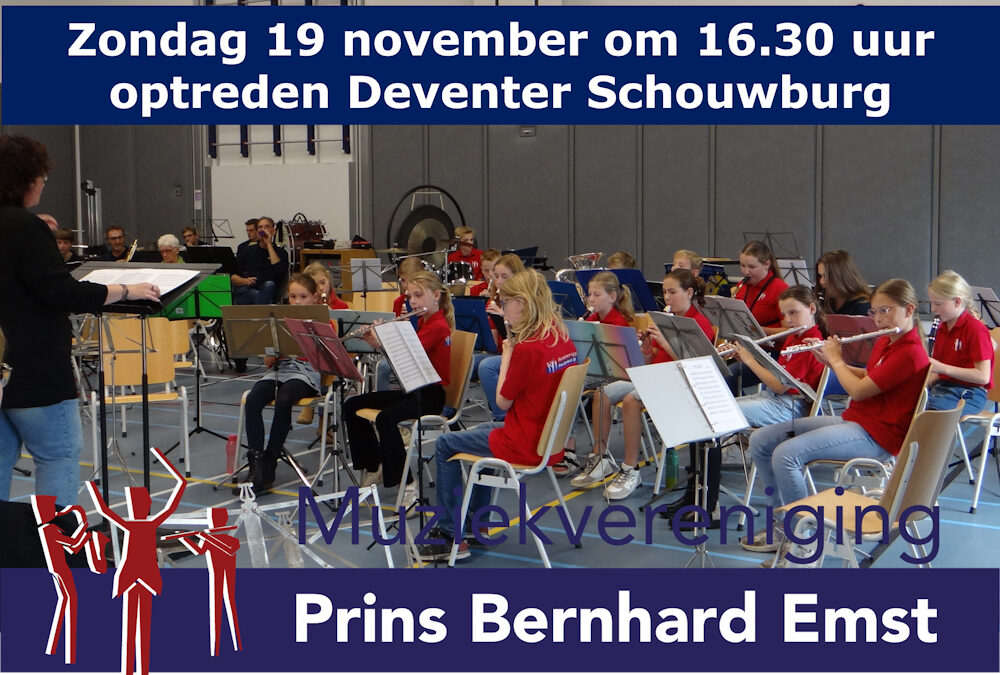 Emster Opmaat gaat optreden in de Deventer Schouwburg op 19 november