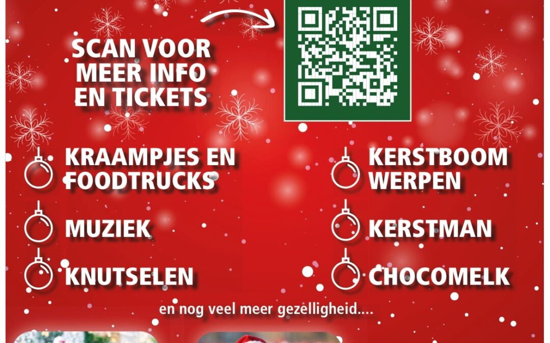 Zaterdag 16 december Kerstevent in de Dorpstraat van Vaassen.