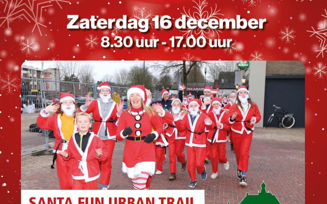 16 december om 10.45 uur start de Santarun in Vaassen