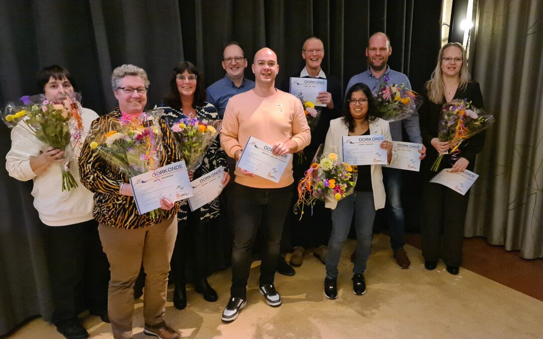 275 jaar lidmaatschap tijdens nieuwjaarsreceptie Vaassens Fanfare Corps