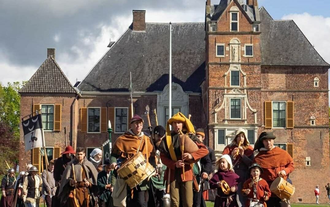 Middeleeuws festijn bij kasteel Cannenburch