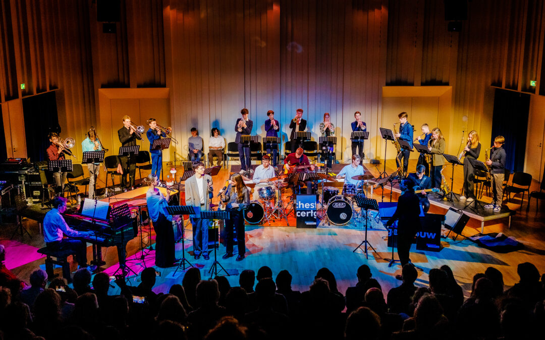 De talentvolle Jong Jazz Orchestra of the Concertgebouw (Jong JOC) geeft 6 april een concert in Kulturhus EGW in Epe.