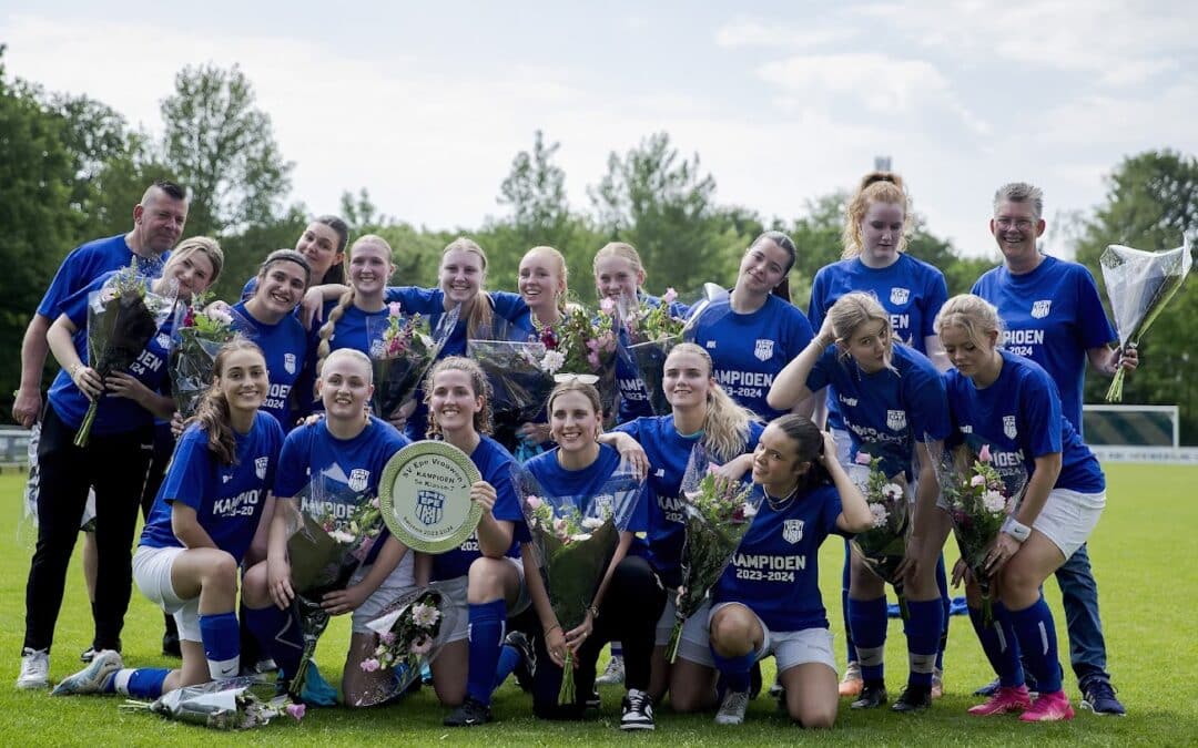 SV Epe Dames Ongeslagen Kampioen in de 5e Klasse!