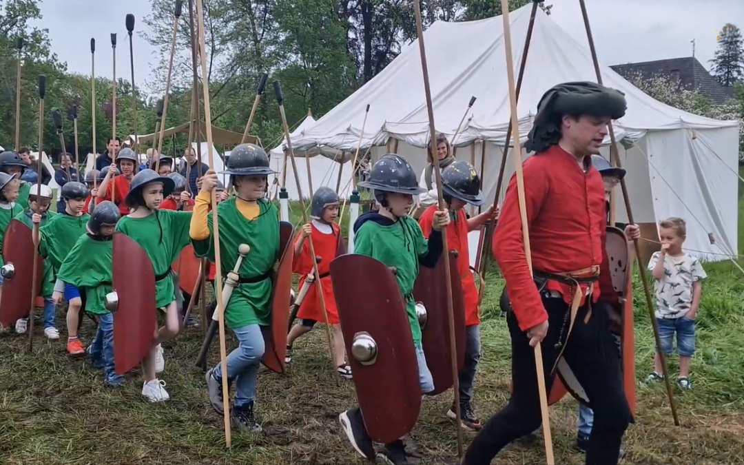 Middeleeuws festijn bij kasteel de Cannenburch was weer succesvol