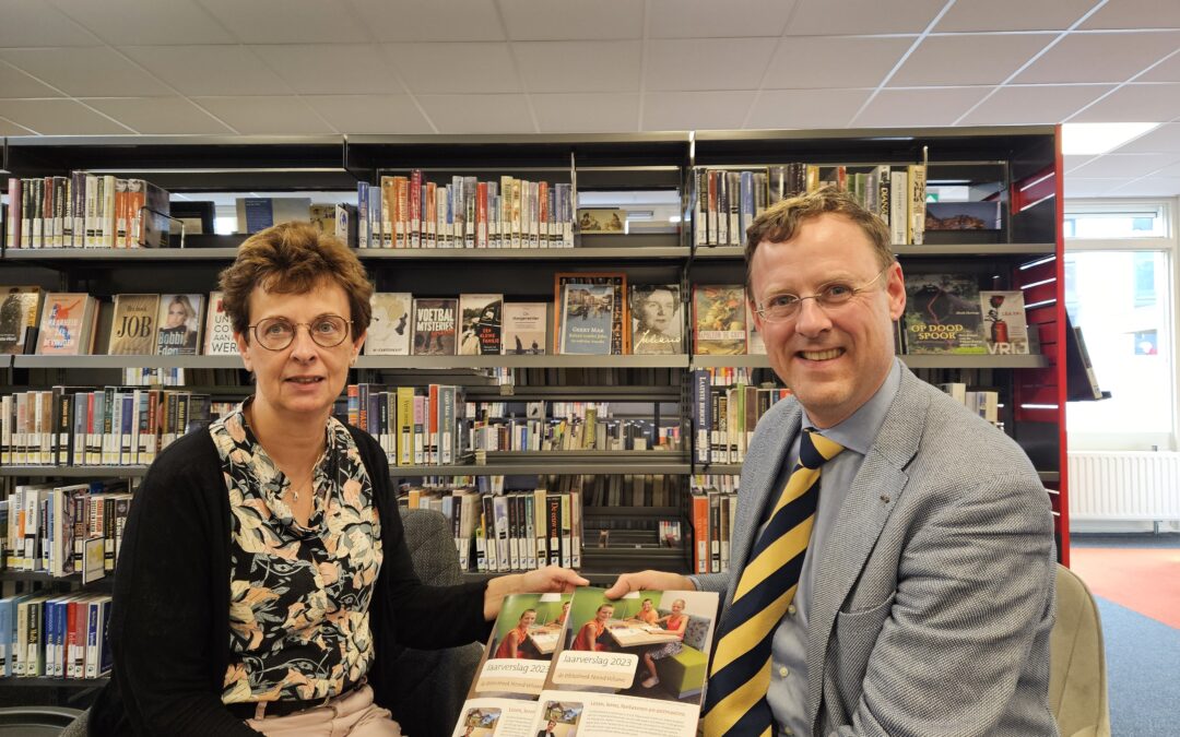 Jaarverslag bibliotheek voor wethouder Heere