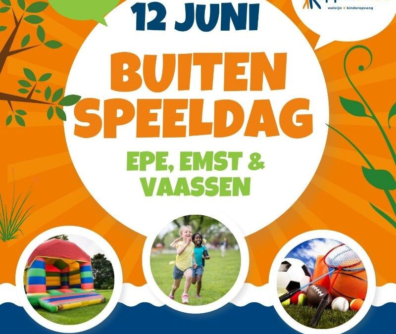  Buitenspeeldag 12 juni