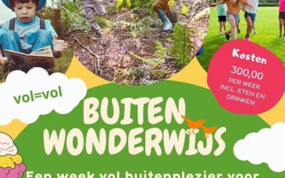 Buitenwonderwijs van 19 – 23 augustus