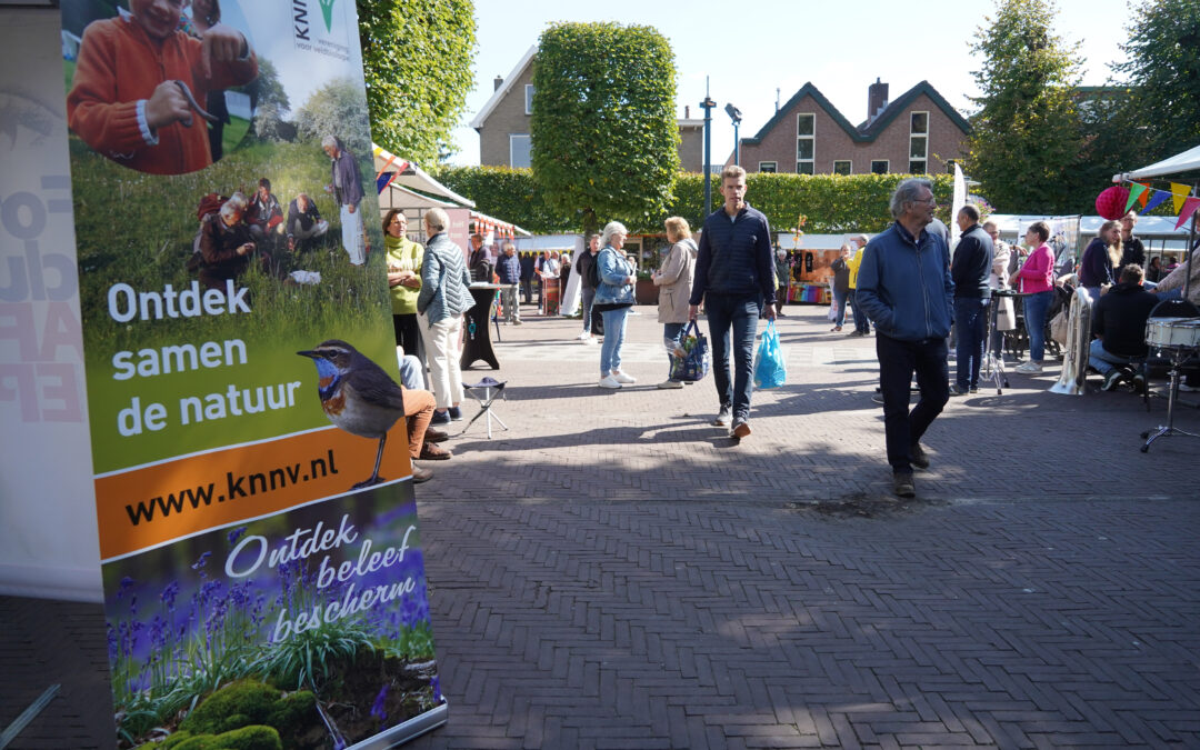 Jaarlijkse Cultuurpleinmarkt Epe-Heerde weer goed bezocht.