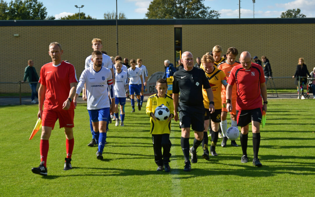 Op schitterende voetbalmiddag doen VIOS en SEH aan klantenbinding