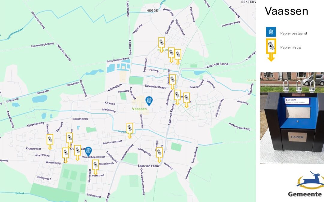 kijkt u mee naar de locaties voor (ondergrondse) papiercontainers in de gemeente Epe?