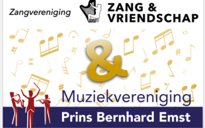 Kaartverkoop gezamenlijk concert Prins Bernhard Emst en Zang en Vriendschap Emst van start gegaan