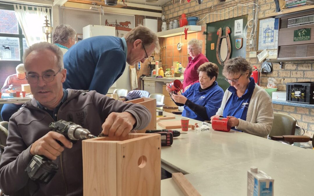 Vrijwilligers Klompenpaden Emst blijken zeer creatief