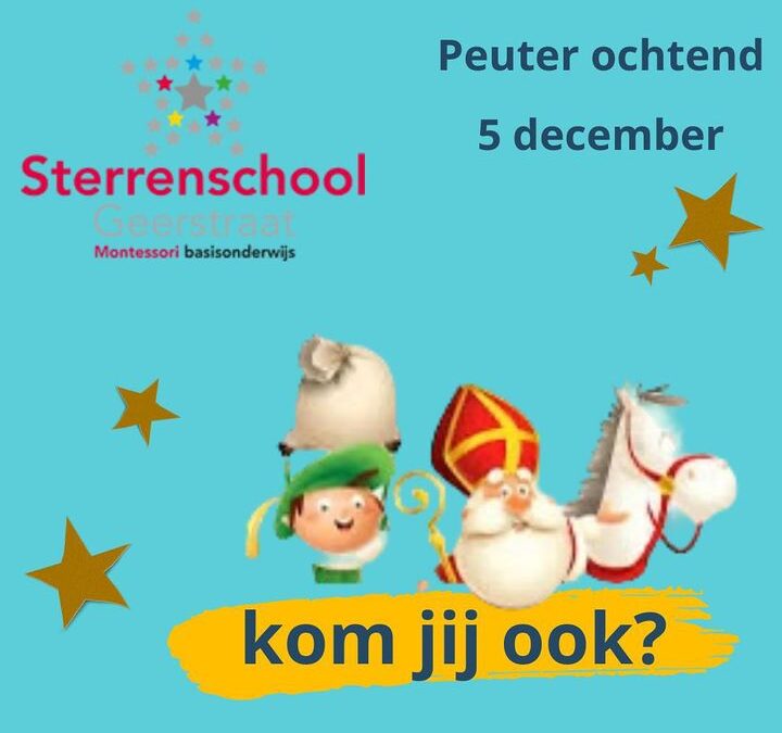 Sinterklaasfeest bij Sterrenschool Geerstraat