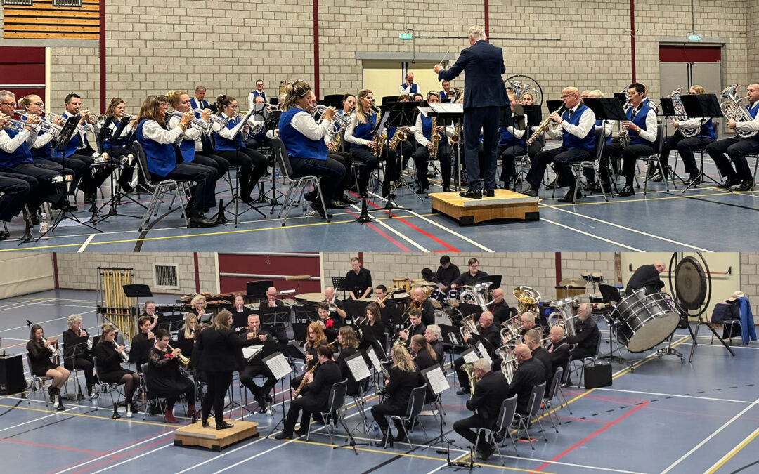 Indrukwekkend dubbelconcert van Vaassens Fanfare Corps en Ons Genoegen