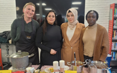 De Proeverij van culturen bij de bibliotheek in Epe was een groot succes