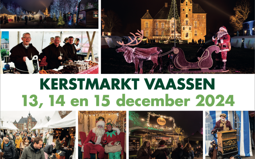 35e Kerstmarkt op het voorplein van kasteel Cannenburch in Vaassen!!