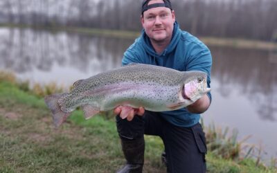 10 kg zalmforellendag (zonder kuit) op vijver 2 bij ’t Smallert