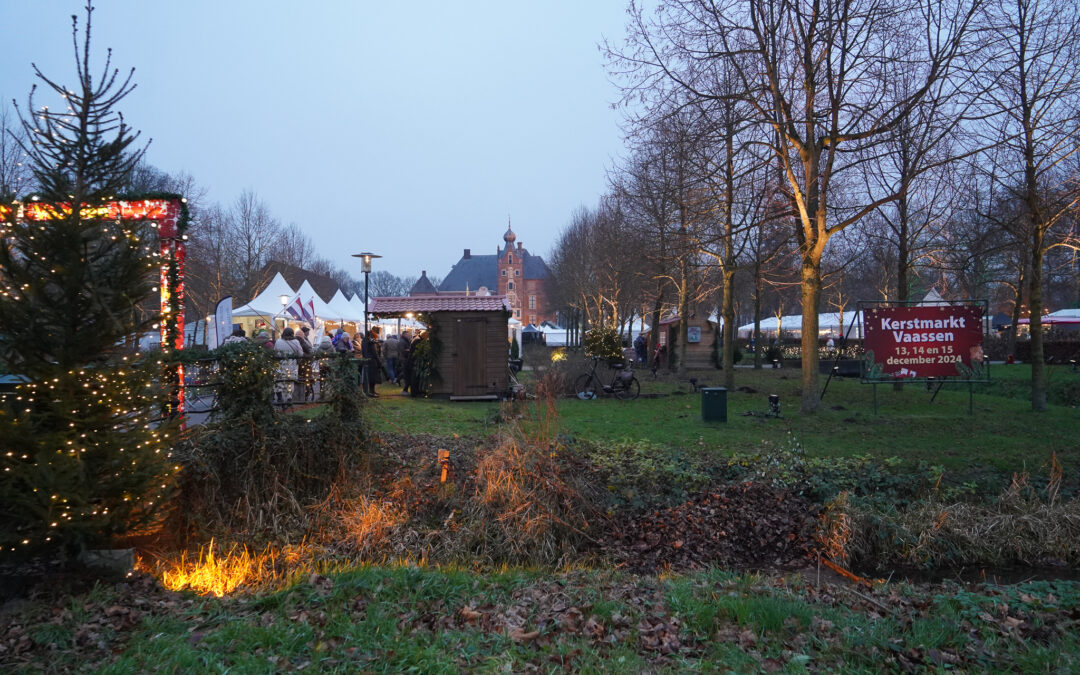 Bij de 35e editie van de Kerstmarkt Vaassen kom je volop in de stemming voor de feestdagen.