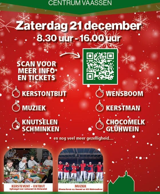 Kerstevent centrum Vaassen