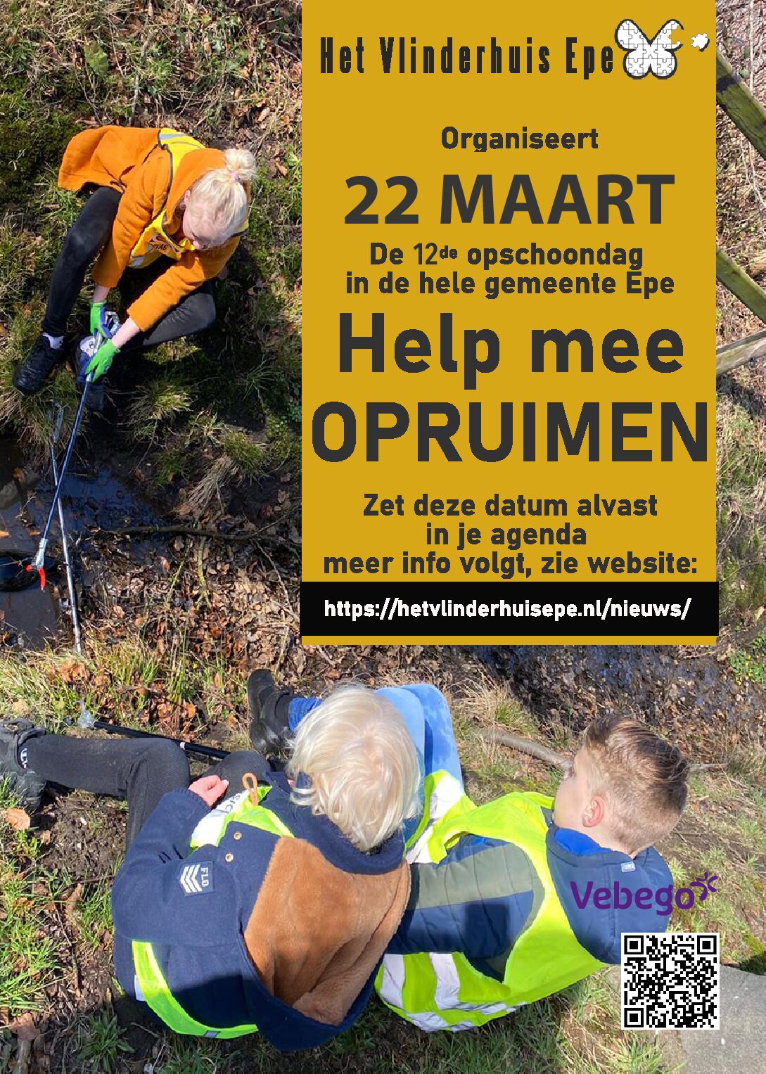 Weer een Landelijke OpschoonDag in de gemeente Epe ~ 22 maart 2025