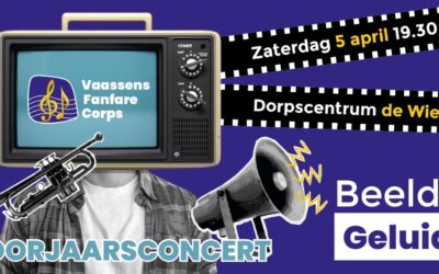 Zaterdag 5 april voorjaarsconcert Vaassens Fanfare Corps: VFC in beeld en geluid